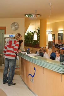 Reception and Waiting Area